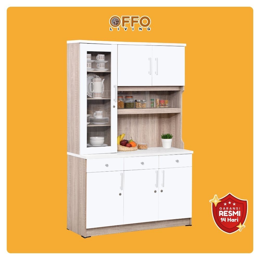 Lemari Sayur Kitchen Set 3 Pintu KS 3410 4