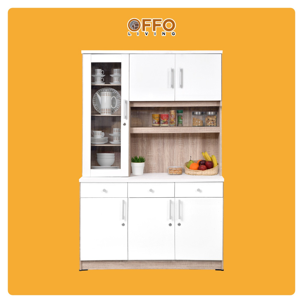 Lemari Sayur Kitchen Set 3 Pintu KS 3410 5