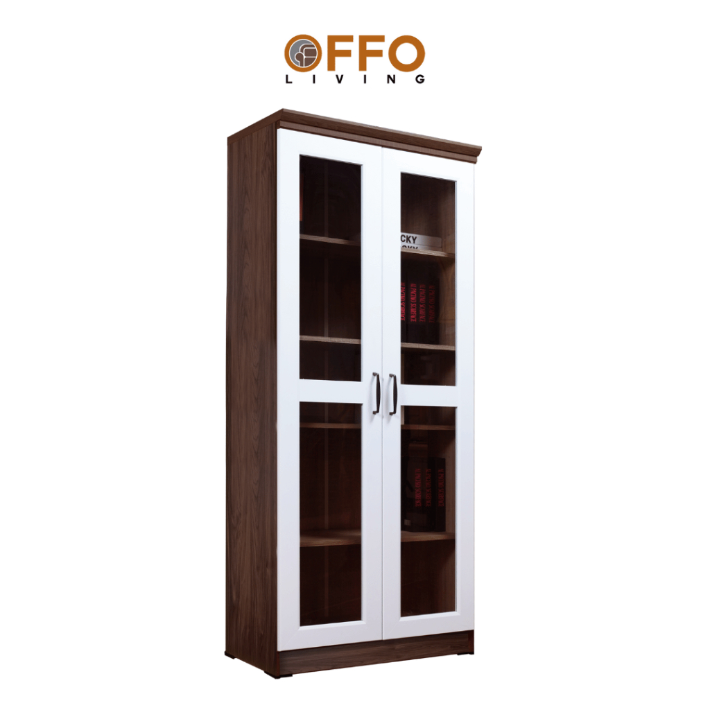 Lemari Hias Rendah 3 Laci Walnut 2