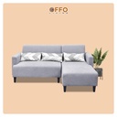 Sofa L Capella Cokelat 4