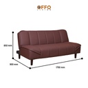 Sofa Bed London Hitam 6