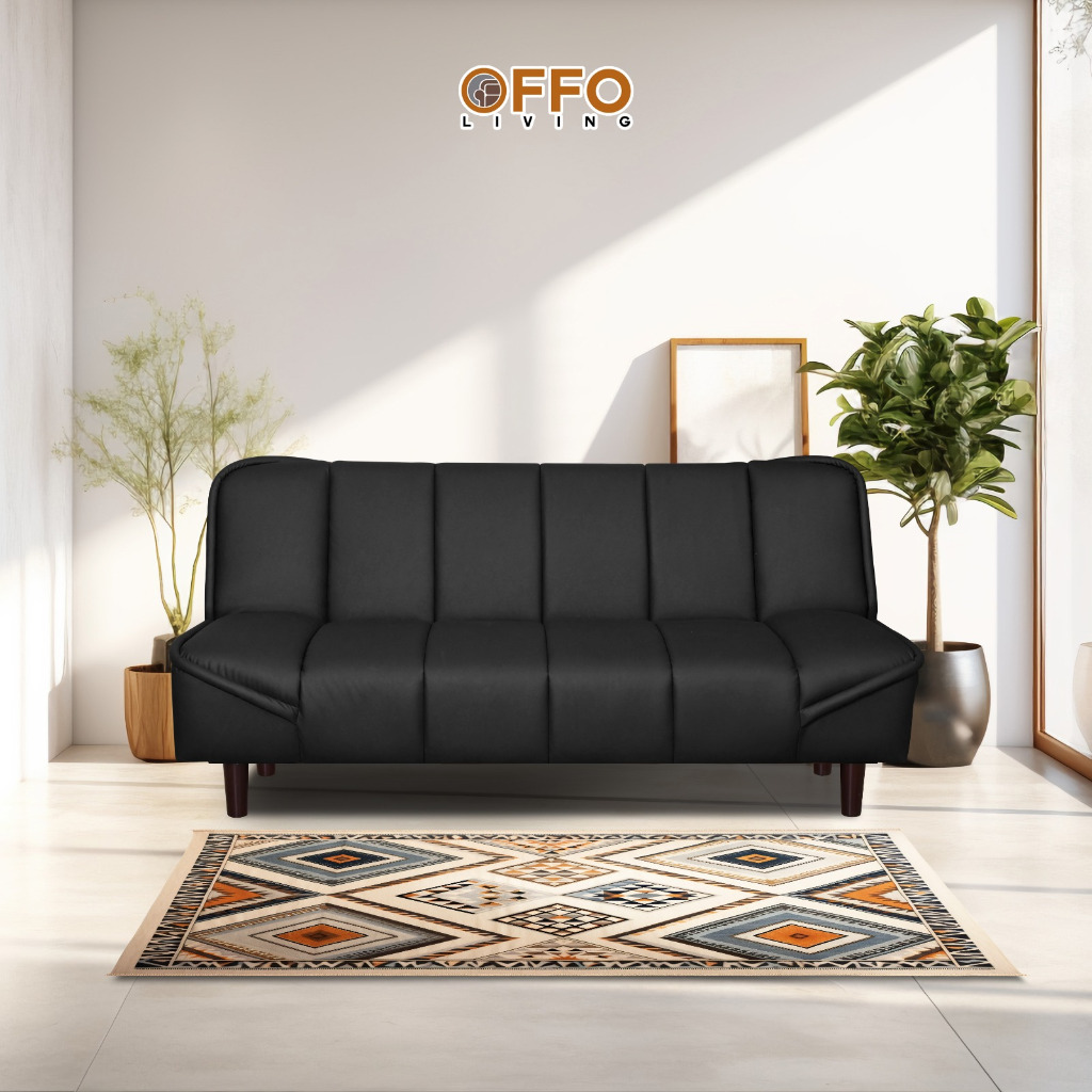 Sofa Bed London Cokelat 3