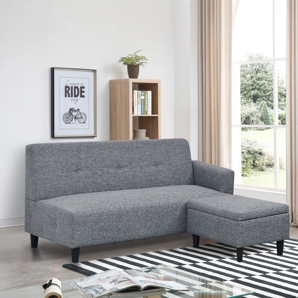 Sofa Tamara 2 Dudukan dengan Puf Paloma 2