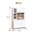 Lemari Sayur Kitchen Set 3 Pintu KS 3410