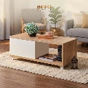 Meja Tamu Coffee Table Maple
