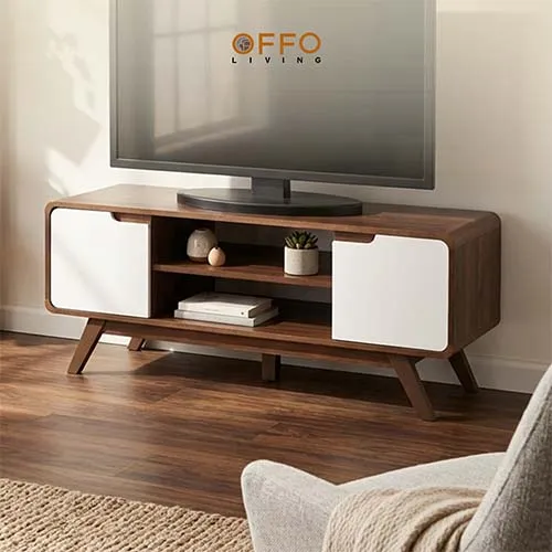 Meja TV MH 114 Brown Teak