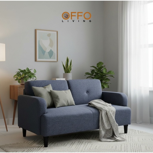 Sofa Kimmy 2 Dudukan Abu-Abu
