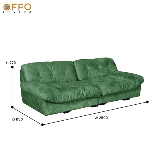 Sofa Sofiero Hijau