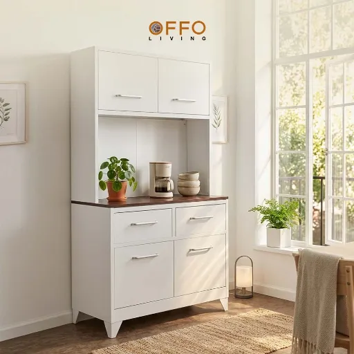 Lemari Dapur Besi Minimalis 100 - Pintu Solid