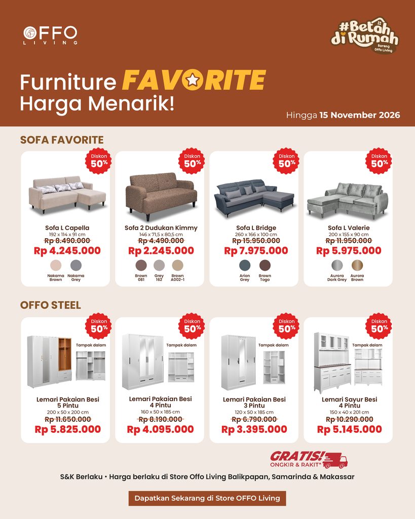 Furniture Favorite Harga Menarik