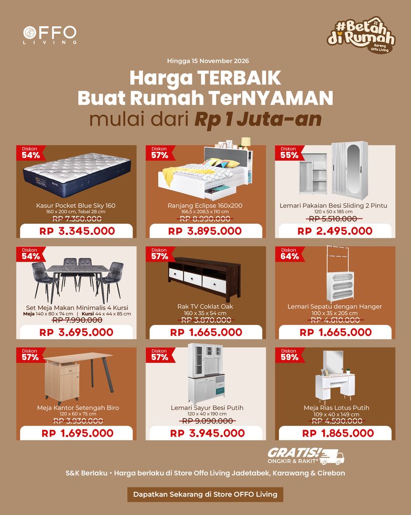 Harga Terbaik Buat Rumah Ternyaman