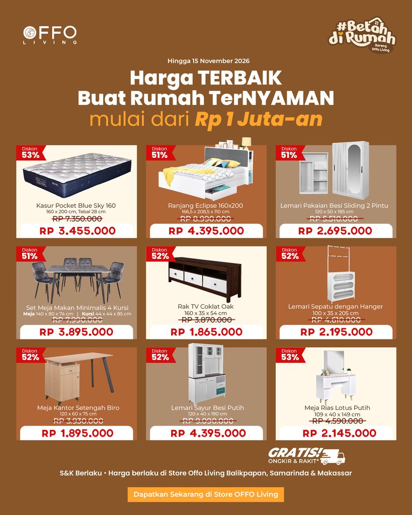 Harga Terbaik Buat Rumah Ternyaman